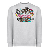 Heather Grey class dismissed 2022 Heavyweight Sweatshirt - CowhideDigitalArt