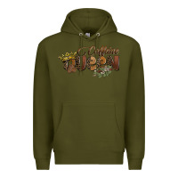 Army Green caffeine queen Premium Hoodie - BarkalooDesign