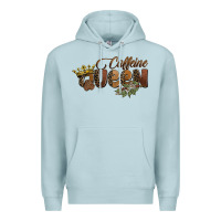 Blue Mist caffeine queen Premium Hoodie - BarkalooDesign