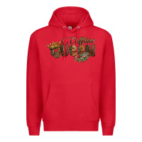 Red caffeine queen Premium Hoodie - BarkalooDesign