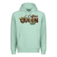Seafoam caffeine queen Premium Hoodie - BarkalooDesign