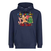 Navy eating christmas cookies for two Heavyweight Hoodie - MaliasSmallBusiness