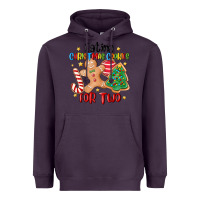 Plum eating christmas cookies for two Heavyweight Hoodie - MaliasSmallBusiness