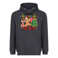 Smoke eating christmas cookies for two Heavyweight Hoodie - MaliasSmallBusiness