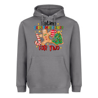 Storm eating christmas cookies for two Heavyweight Hoodie - MaliasSmallBusiness