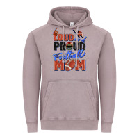 Loud And Proud Football Mom Vintage Hoodie | Teevron
