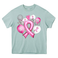 Arona Balloons cancer ribbon Heavy Core Tee - Artiststas
