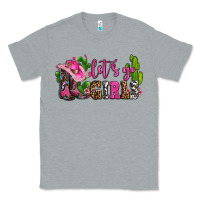 Heather Grey lets go girls with boots and hats Classic Tee - AdoDesignShop