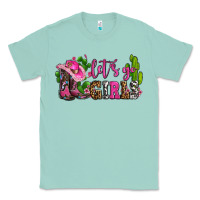 Seafoam lets go girls with boots and hats Classic Tee - AdoDesignShop