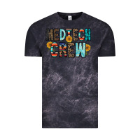 Cloud Black medtech crew Vintage Tee - RacoonDesign