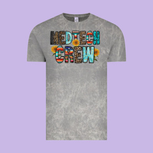 Medtech Crew Vintage Tee Designed By Racoondesign