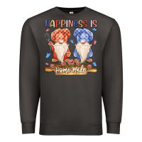 Smoke happiness is homemade Premium Sweatshirt - MaliasSmallBusiness