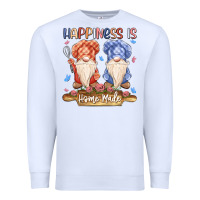 White happiness is homemade Premium Sweatshirt - MaliasSmallBusiness