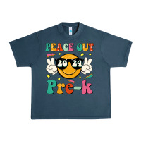 Midnight Navy peace out 2024 pre k Urban Heavy Tee - JahusDesignShop