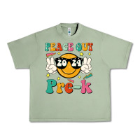 Oil Green peace out 2024 pre k Urban Heavy Tee - JahusDesignShop