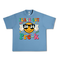 Pebble Blue peace out 2024 pre k Urban Heavy Tee - JahusDesignShop
