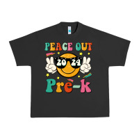 Peace Out 2024 Pre K Urban Heavy Tee | Teevron