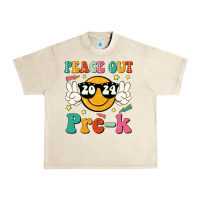 Sandshell peace out 2024 pre k Urban Heavy Tee - JahusDesignShop