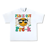 White peace out 2024 pre k Urban Heavy Tee - JahusDesignShop