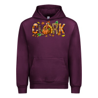 Mauve Wine Personalized Thanksgiving Urban Hoodie - NancyCooperArtShop