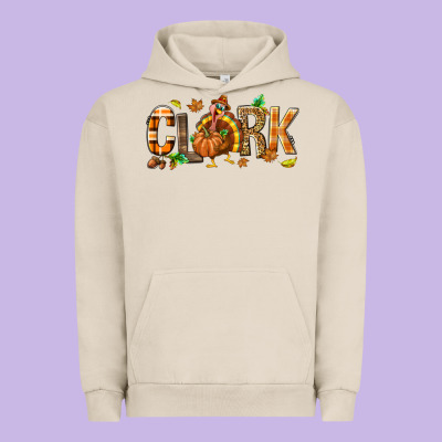 Personalized Thanksgiving Urban Hoodie Designed By Nancycooperartshop