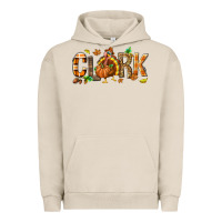 Pigment French Oak Personalized Thanksgiving Urban Hoodie - NancyCooperArtShop