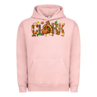 Pigment Salmon Personalized Thanksgiving Urban Hoodie - NancyCooperArtShop