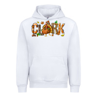 White Personalized Thanksgiving Urban Hoodie - NancyCooperArtShop