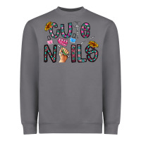 Storm cute nails Heavyweight Sweatshirt - CowhideDigitalArt