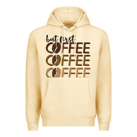 Pina Colada but first coffee coffee coffee Premium Hoodie - BarkalooDesign