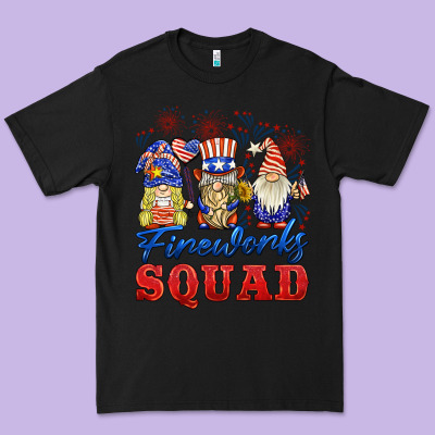 Fireworks Squad Premium Tee Designed By Barkaloodesign