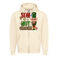 Sandshell Christmas son of a nutcracker Zipper Hoodie - NancyCooperArtShop