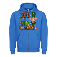 True Royal Christmas son of a nutcracker Zipper Hoodie - NancyCooperArtShop