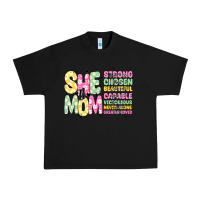 Black she is mom Urban Heavy Tee - JahusDesignShop