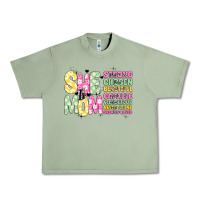 Oil Green she is mom Urban Heavy Tee - JahusDesignShop