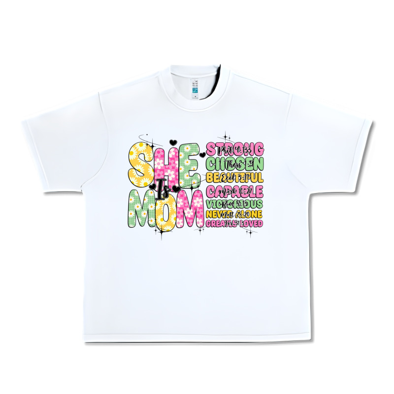 She Is Mom Urban Heavy Tee by JahusDesignShop | Teevron