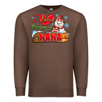 Chestnut i love being a nana Premium Sweatshirt - MaliasSmallBusiness