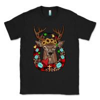 Black christmas horseshoe Classic Tee - JahusDesignShop