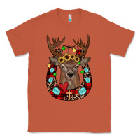 Copper christmas horseshoe Classic Tee - JahusDesignShop