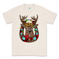 Natural christmas horseshoe Classic Tee - JahusDesignShop