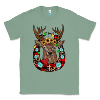 Sage christmas horseshoe Classic Tee - JahusDesignShop