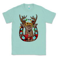 Seafoam christmas horseshoe Classic Tee - JahusDesignShop