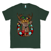 Sports Green christmas horseshoe Classic Tee - JahusDesignShop