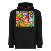 Black school elements Heavyweight Hoodie - NancyCooperArtShop