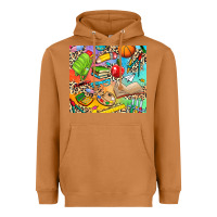 Meerkat school elements Heavyweight Hoodie - NancyCooperArtShop