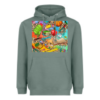 Sage school elements Heavyweight Hoodie - NancyCooperArtShop