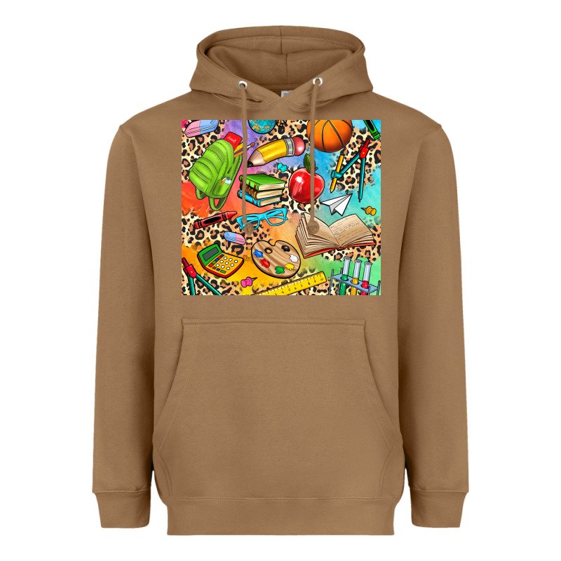School Elements Heavyweight Hoodie by NancyCooperArtShop | Teevron