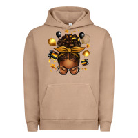 Pigment Burro new year's eve afro messy bun Urban Hoodie - texasbilliewilder