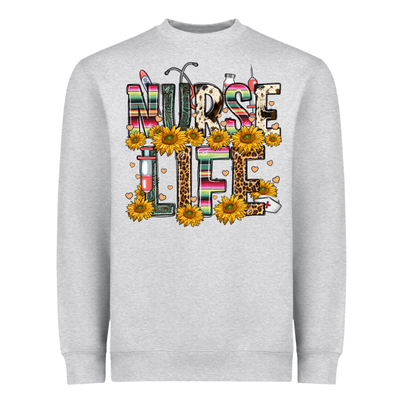 Nurse Life Heavyweight Sweatshirt by FaDigitalArtStudio | Teevron