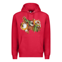 Cardinal horseshoe cowhide cactus patch Premium Hoodie - AdoDesignShop
